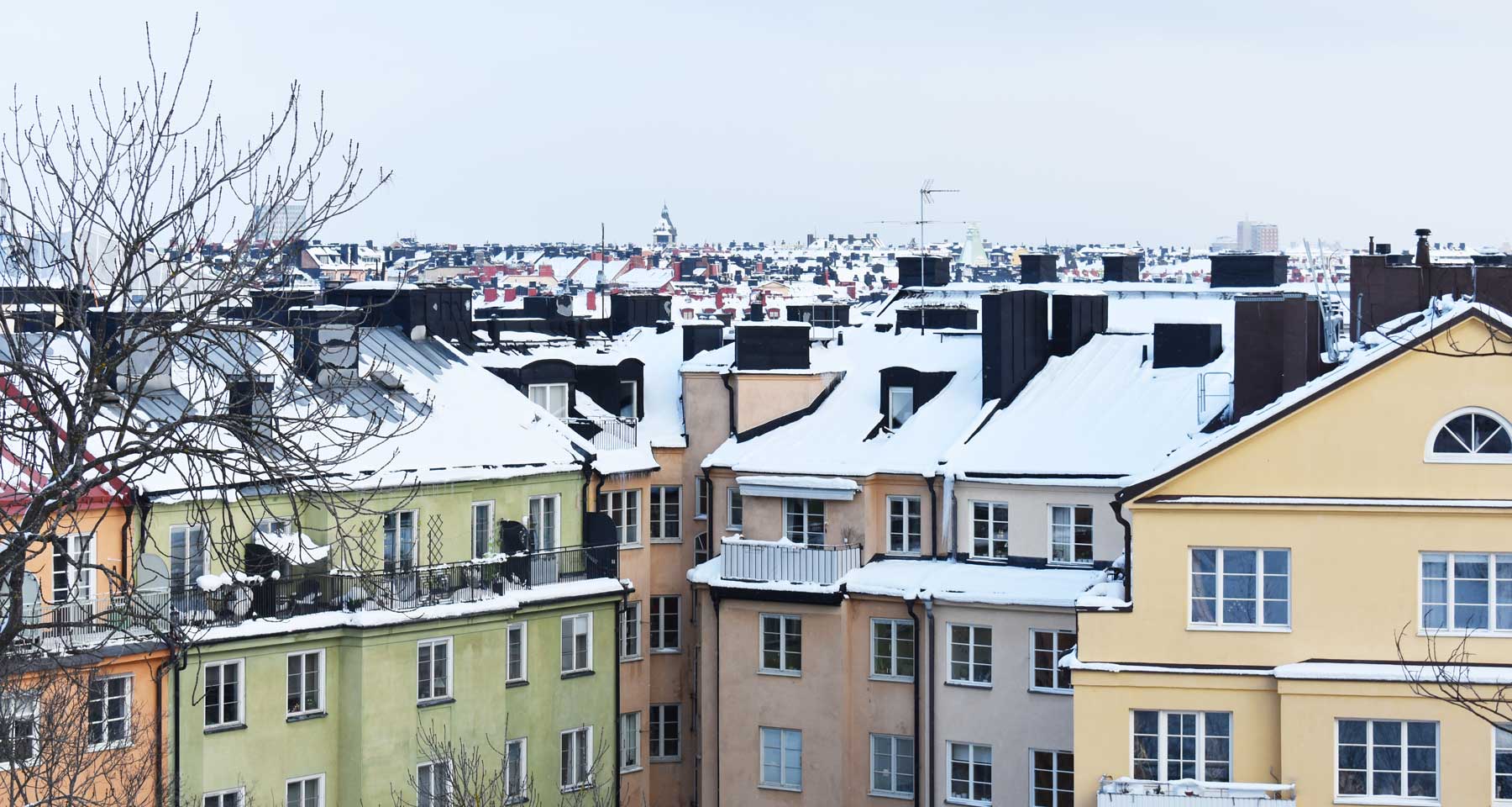 Stockholm i vinterskrud